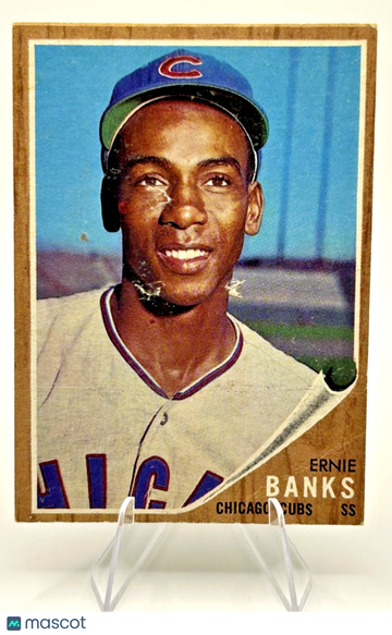 1962 Topps Ernie Banks #25 [Base] Base Set