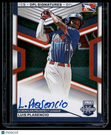 2023 Panini Elite Extra Edition Luis Plasecncio #DPS-LP DPL Signatures AU