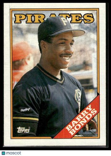1988 Topps Barry Bonds #450