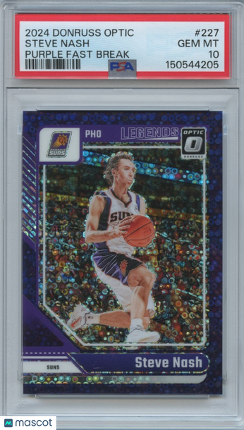 2024 Panini Donruss Optic Steve Nash #227 Optic PSA 10
