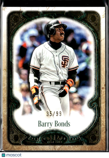 Barry Bonds 2026 Topps Tier One Green /99 San Francisco Giants
