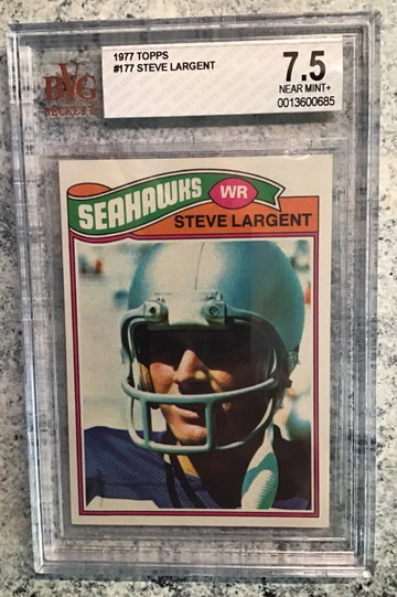 1977 Topps #177 Steve Largent Near Mint+