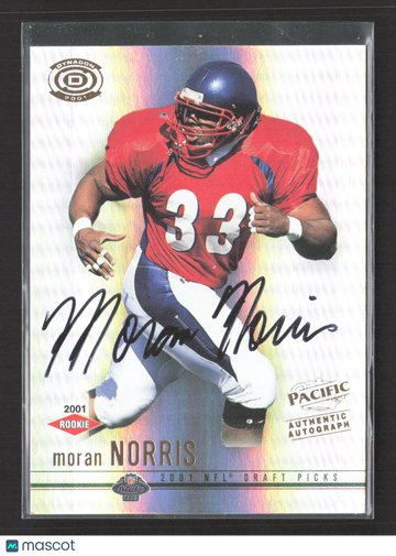 2001 Pacific Dynagon Moran Norris #145 532/699 Auto