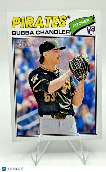 2026 Topps Heritage Bubba Chandler #265 [Base] Rookie Base Set