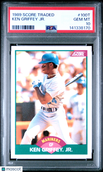 1989 Score Traded Ken Griffey JR. #100T PSA 10