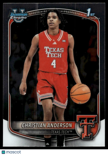 2025-26 Bowman Christian Anderson #BCP-45 Chrome Prospects