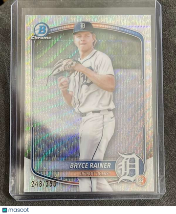 2025 Bowman - Chrome Prospects Wave Refractor Bryce Rainer #BCP-49