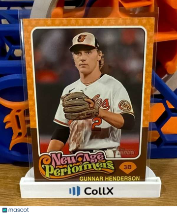 2024 Topps Heritage - New Age Performers Gunnar Henderson #NAP-24