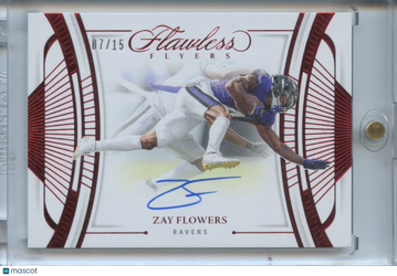 2024 Panini Flawless Zay Flowers Panini Authentic