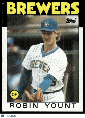 1986 Topps Robin Yount #780