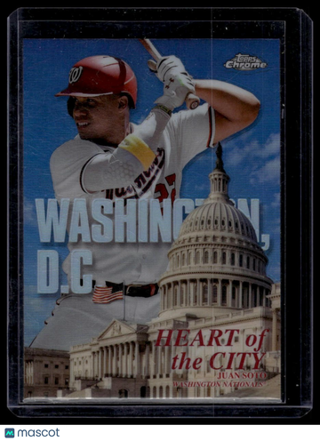 2022 Topps Chrome Juan Soto #HOC-6 Heart of the City