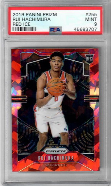 2019 Panini Prizm 255 Rui Hachimura Red Ice