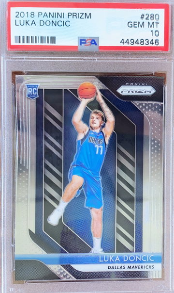 Luka Doncic prizm 10 rc
