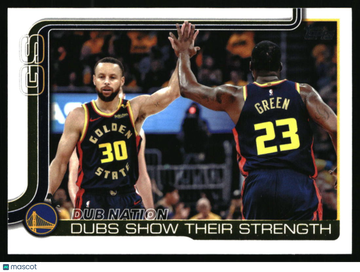 2025-26 Topps Dubs Nation: Dubs Show Their Strength #291 Golden State Warriors