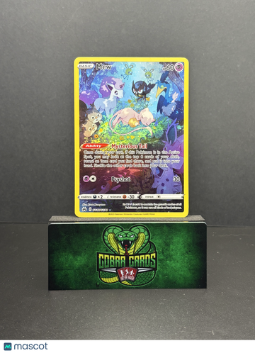 2023 Crown Zenith Mew Holo Rare #GG10/GG70
