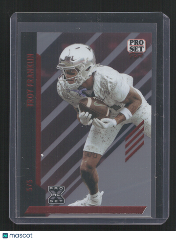 2024 PRO SET PURE TROY FRANKLIN #148 HOLO /5 SN,RC,/5