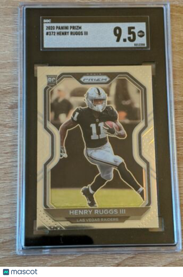 2020 Henry Ruggs III #372 Rookie SGC