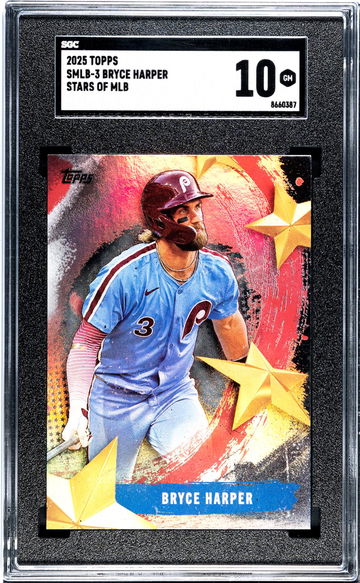 2025 Topps #SMLB-3 Bryce Harper Stars of MLB SGC 10