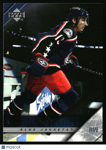 2005-06 Upper Deck Nikolai Zherdev #298 Columbus Blue Jackets