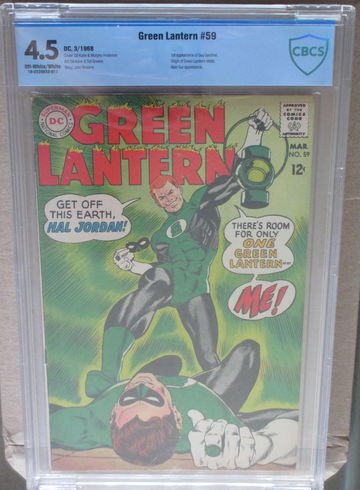 Green Lantern 59 CBCS 4.5 1st Guy Gardner!