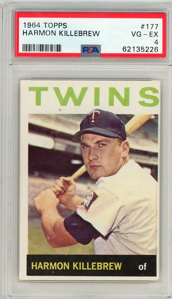 1964 Topps Harmon Killebrew #177 PSA 4 P1355