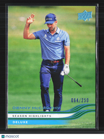 2026 Upper Deck Golf Deluxe Denny McCarthy #54 /250