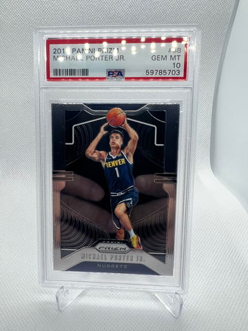 2019 Panini Prizm Michael Porter Jr PSA 10