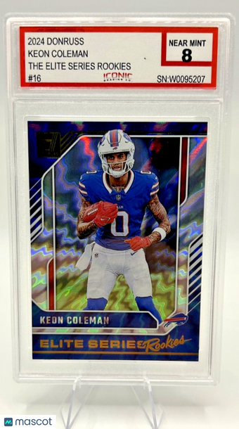 2024 Donruss Keon Coleman #16 [Base] Rookie 8