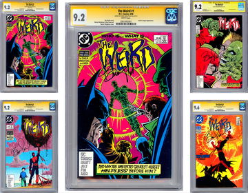 BERNIE WRIGHTSON'S *THE WEIRD* #1234 CGC-SS HTF SIGNED WRIGHTSON CVRS & ART 1988