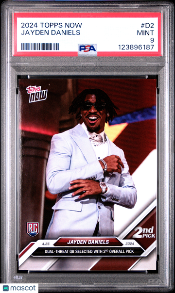 2024 Topps Now Jayden Daniels #D2 PSA 9