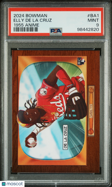 2024 Bowman 1955 Bowman Anime Elly De La Cruz #BA1 PSA 9