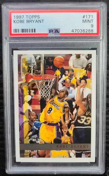1997 Topps Basketball Kobe Bryant #171 PSA 9 MINT