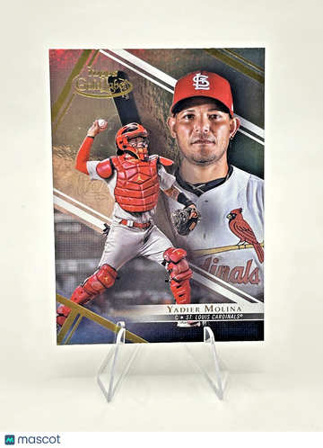 2021 Topps Gold Label Yadier Molina #50 Class 3 Parallel/Variety Base Set
