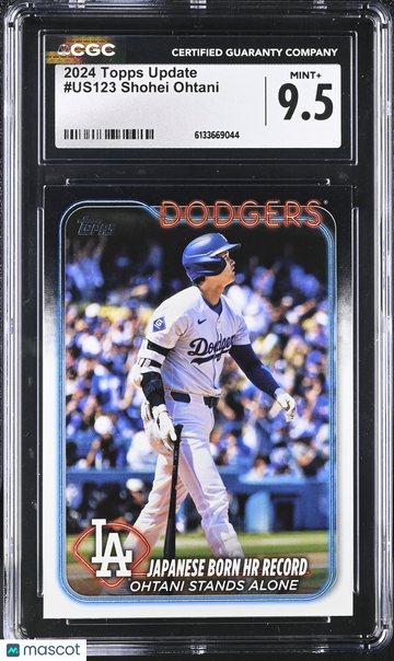 2024 Topps Update Shohei Ohtani #US123 CGC 9.5