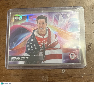 2026 Topps Chrome US Winter Olympic & Paralympic Team Hopefuls Shaun White #HX-10 Refractor Parallel/Variety Chase Inser