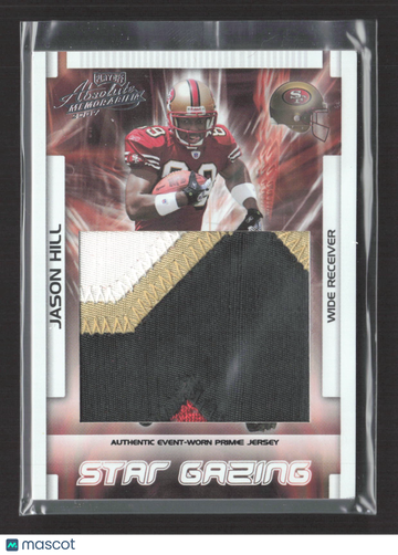 2007 Playoff Absolute Memorabilia Star Gazing Jason Hill #SG-17 Authentic Event-Worn Prime Jersey