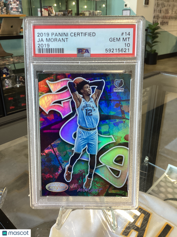 2019 Panini Certified 2019 Ja Morant #14 PSA 10