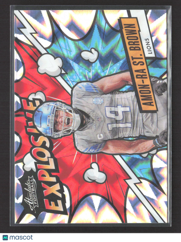 2024 Panini Absolute Explosive Amon-Ra St. Brown #EX-ASB