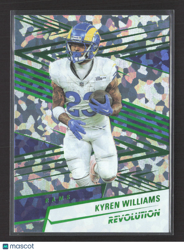 2025 Panini Revolution Kyren Williams #82 Emerald /12