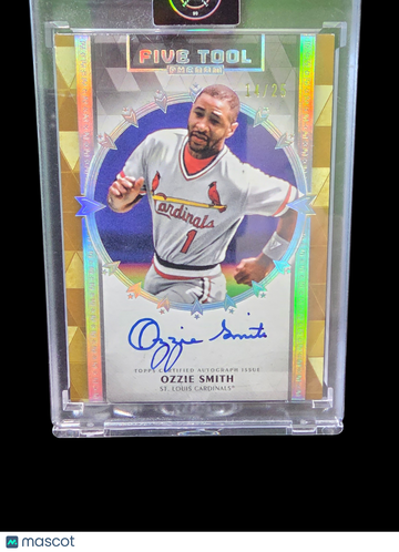 2024 Topps Five Star Five Tool Phenom Autograph Ozzie Smith #FTP-OS /25