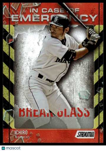 2025 Stadium Club Ichiro #ICE-8 In Case of Emergency