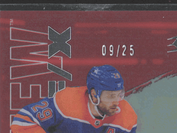 2025 Upper Deck SPx Holoview FX Leon Draisaitl #HV-15 Red /25