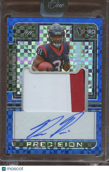 2022 Dameon Pierce Rookie Panini Authentic