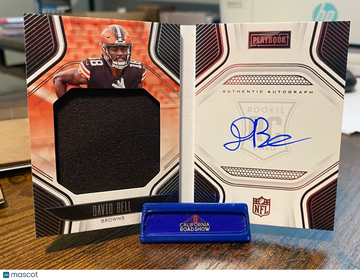 2022 Panini Playbook David Bell #231 Patch Rookie Panini Authentic