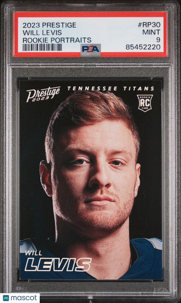 2023 Prestige Will Levis #RP30 SSP Rookie PSA 9