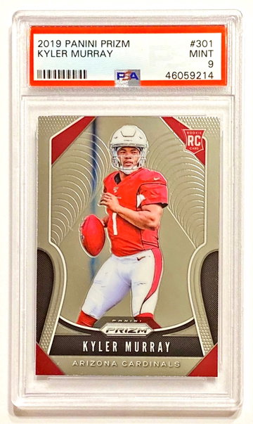 2019 Panini Prizm Kyler Murray #301 Rookie PSA 9