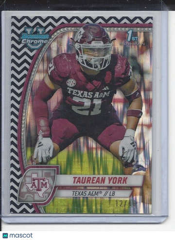 2024 Bowman Chrome University Football