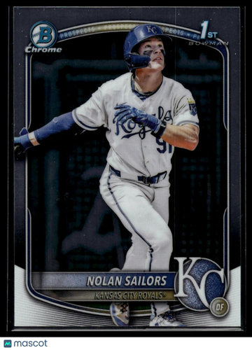2025 Bowman Draft Nolan Sailors #BDC-86 Chrome