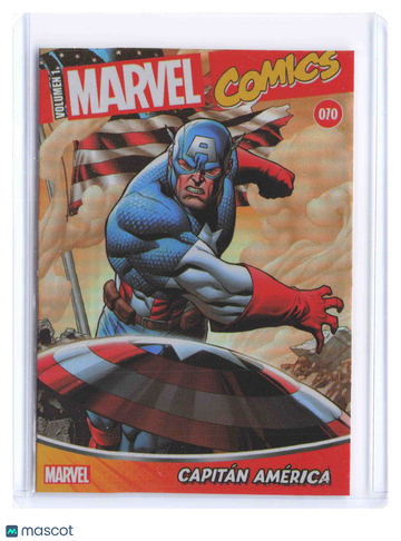 2022 Prisma Marvel Comics Captain America Capitán América #070