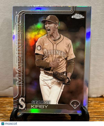 2025 Topps Chrome - Sepia Refractors George Kirby #223